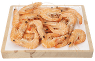 Foto van SEA FRESH Hele gambas gekookt