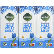 Melkan Houdbare melk halfvol 6 st. Foto van Melkan Houdbare melk halfvol 6 st.