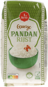 1 de Beste Pandan rijst Foto van 1 de Beste Pandan rijst