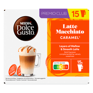 Nescafé Dolce gusto caramel macchiato Foto van Nescafé Dolce gusto caramel macchiato