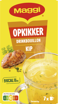 Maggi Opkikker drinkbouillon kip Foto van Maggi Opkikker drinkbouillon kip