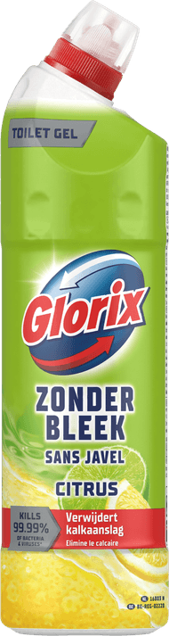 Glorix Zonder bleek citrus Foto van Glorix Zonder bleek citrus