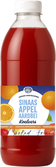 Fruity Juice Sinaasappel aardbei drink Foto van Fruity Juice Sinaasappel aardbei drink