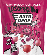 Foto van Autodrop Chewy bosvruchten losgeslagen lading