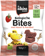 Foto van De Kleine Keuken Bites haver en aardbei
