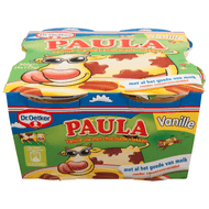 Dr. Oetker Paula vla vanille en chocolade Foto van Dr. Oetker Paula vla vanille en chocolade
