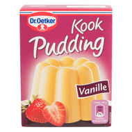 Dr. Oetker Kookpudding vanille Foto van Dr. Oetker Kookpudding vanille