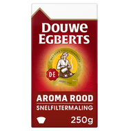 Douwe Egberts Aroma Rood filterkoffie Foto van Douwe Egberts Aroma Rood filterkoffie