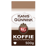 Kanis & Gunnink Koffie snelfiltermaling Foto van Kanis & Gunnink Koffie snelfiltermaling