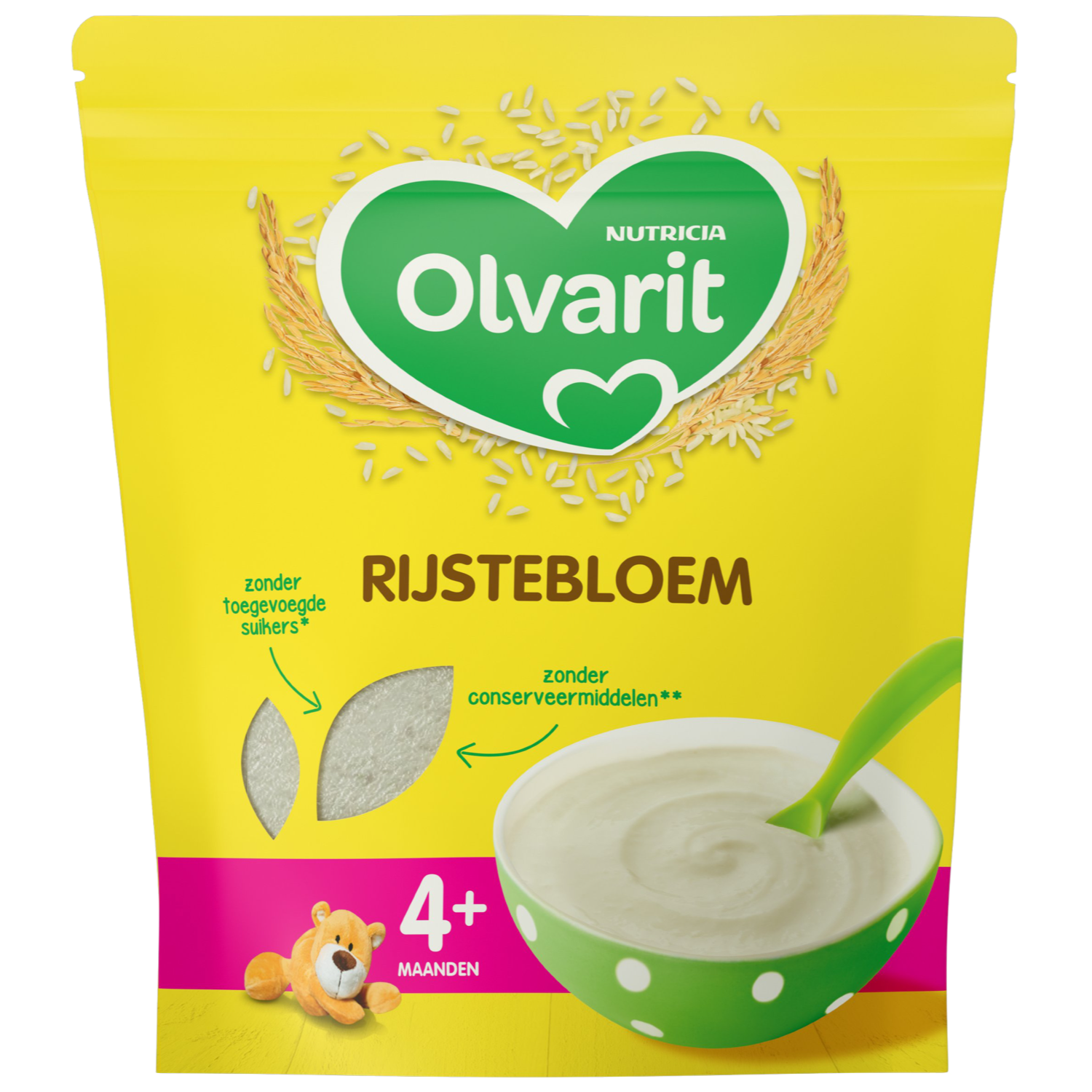 Olvarit 4+ Maanden Babypap Rijstebloem