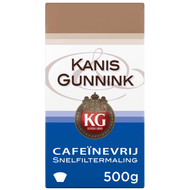 Kanis & Gunnink Decaf Filterkoffie Foto van Kanis & Gunnink Decaf Filterkoffie