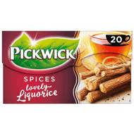 Pickwick Spices zoethout zwarte thee Foto van Pickwick Spices zoethout zwarte thee