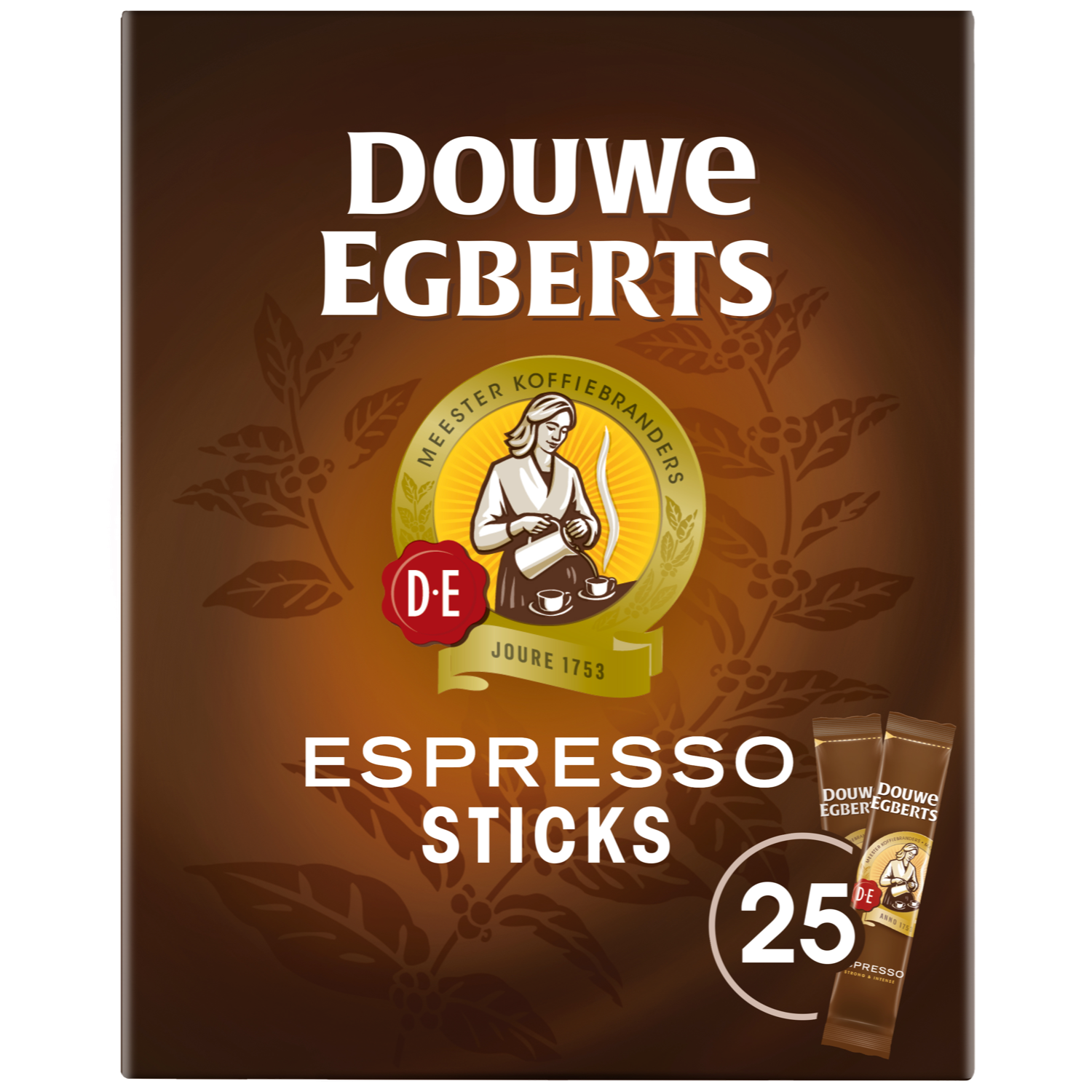Douwe Egberts Espresso sticks oploskoffie