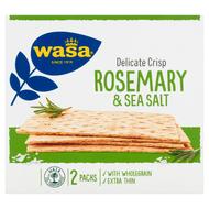 Foto van Wasa Delicate crisp rosemary & sea salt