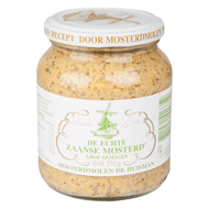 Huisman Zaanse mosterd grof gemalen Foto van Huisman Zaanse mosterd grof gemalen