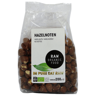 Raw Organic Food Hazelnoten Foto van Raw Organic Food Hazelnoten