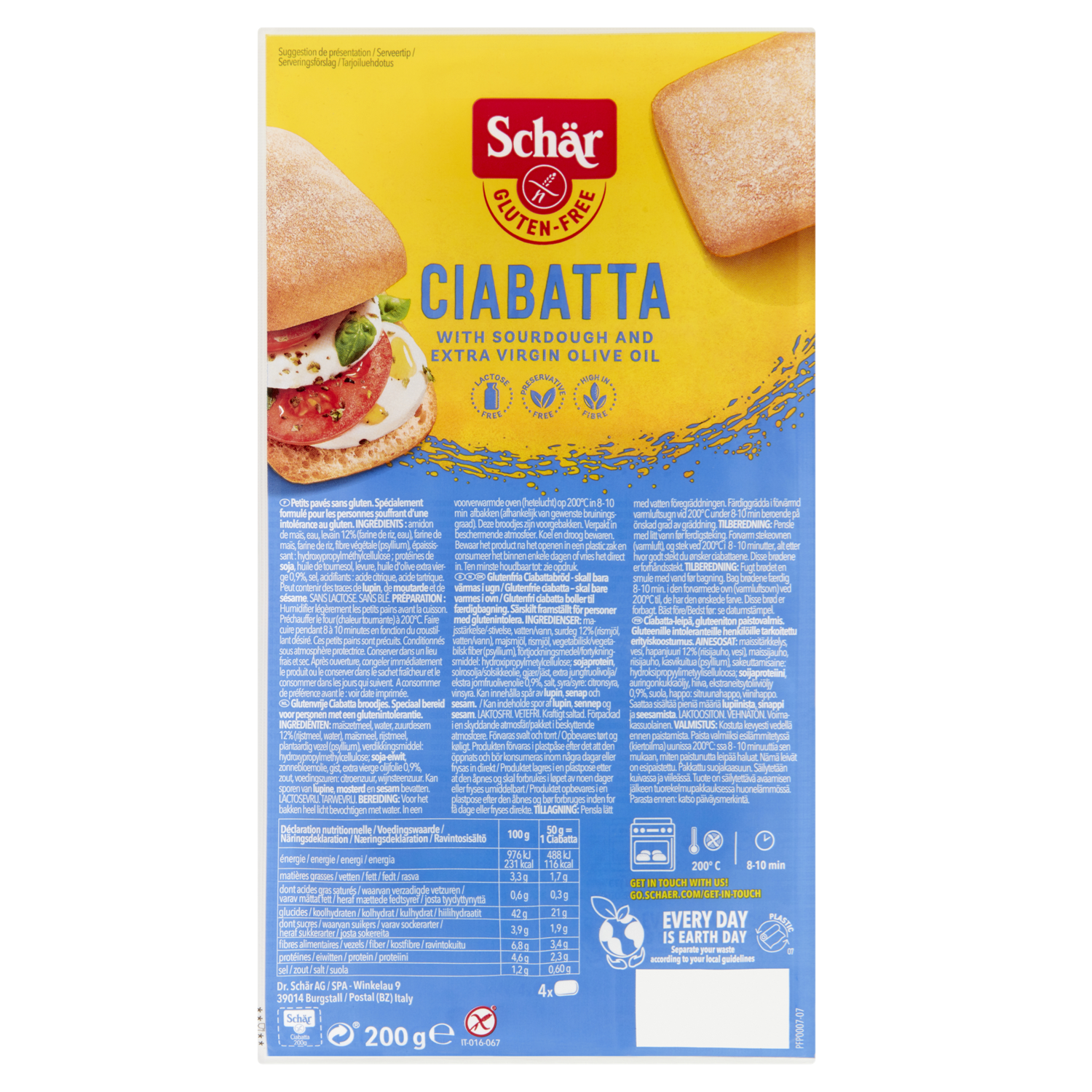 Schär Ciabatta glutenvrij