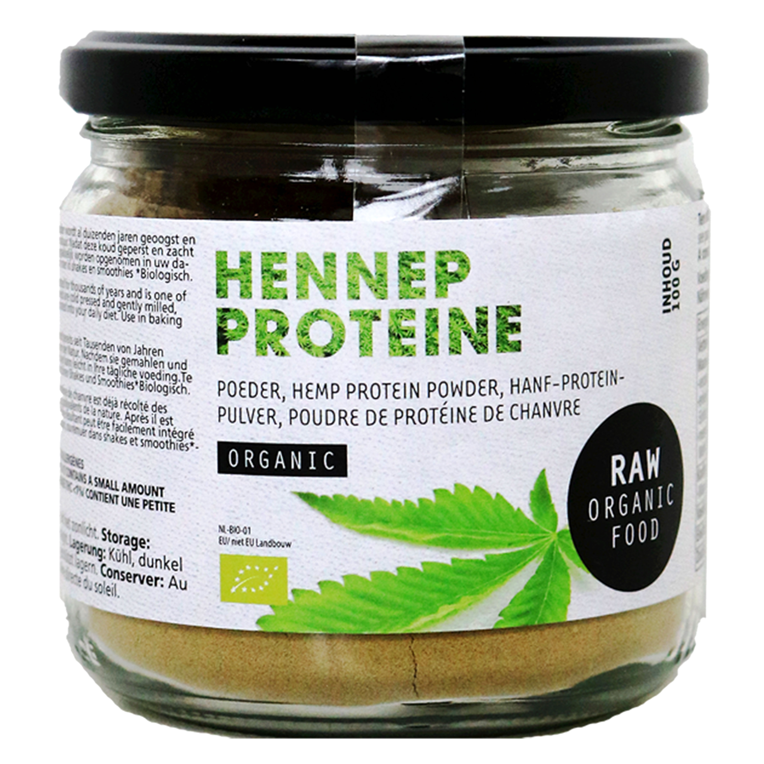 RAW Organic Food Henneppoeder