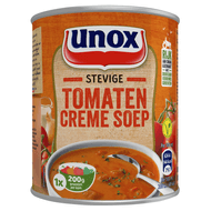 Unox Stevige tomaten cremesoep Foto van Unox Stevige tomaten cremesoep