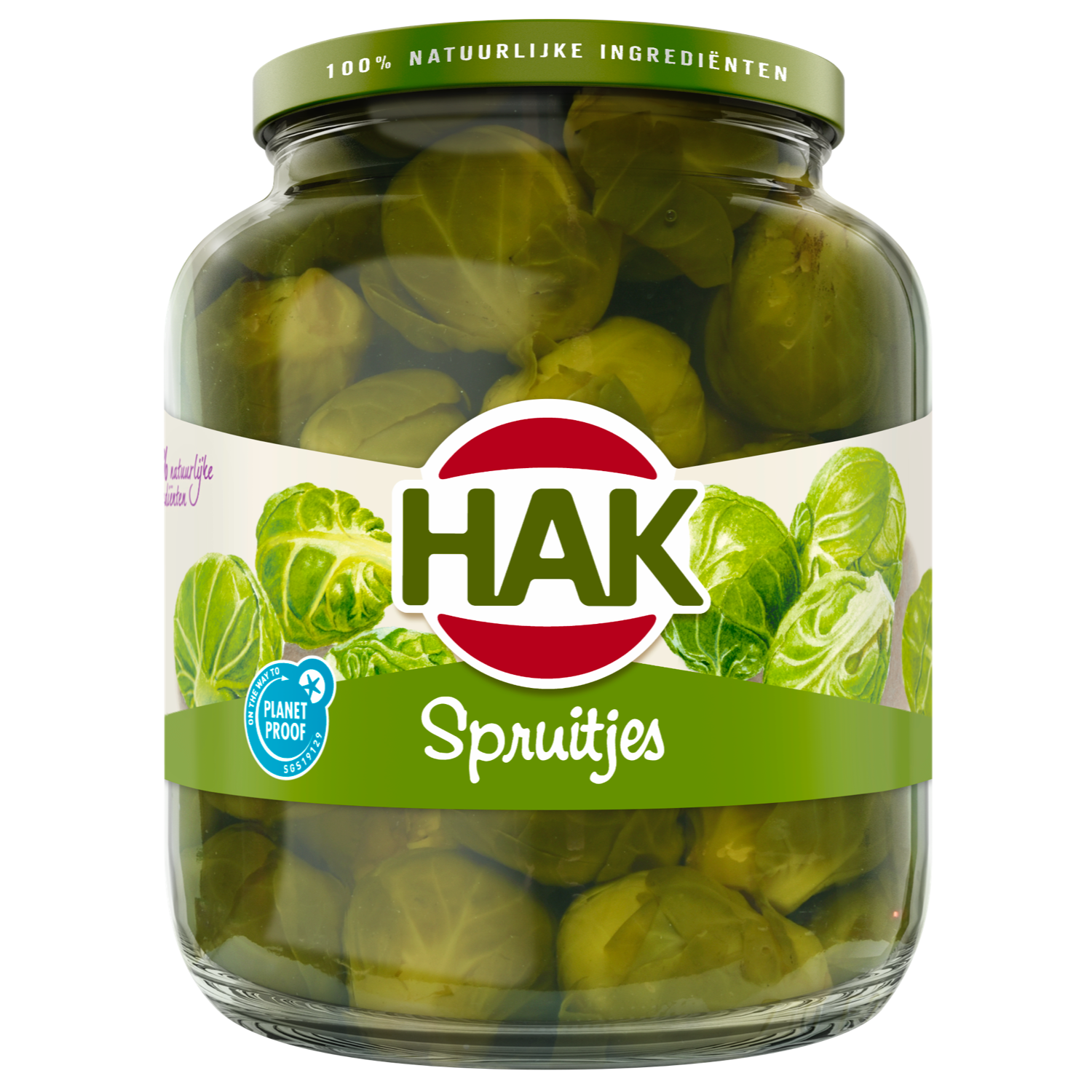 Hak Brusselse spruitjes
