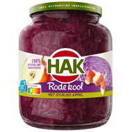 Hak Rode kool met stukjes appel Foto van Hak Rode kool met stukjes appel