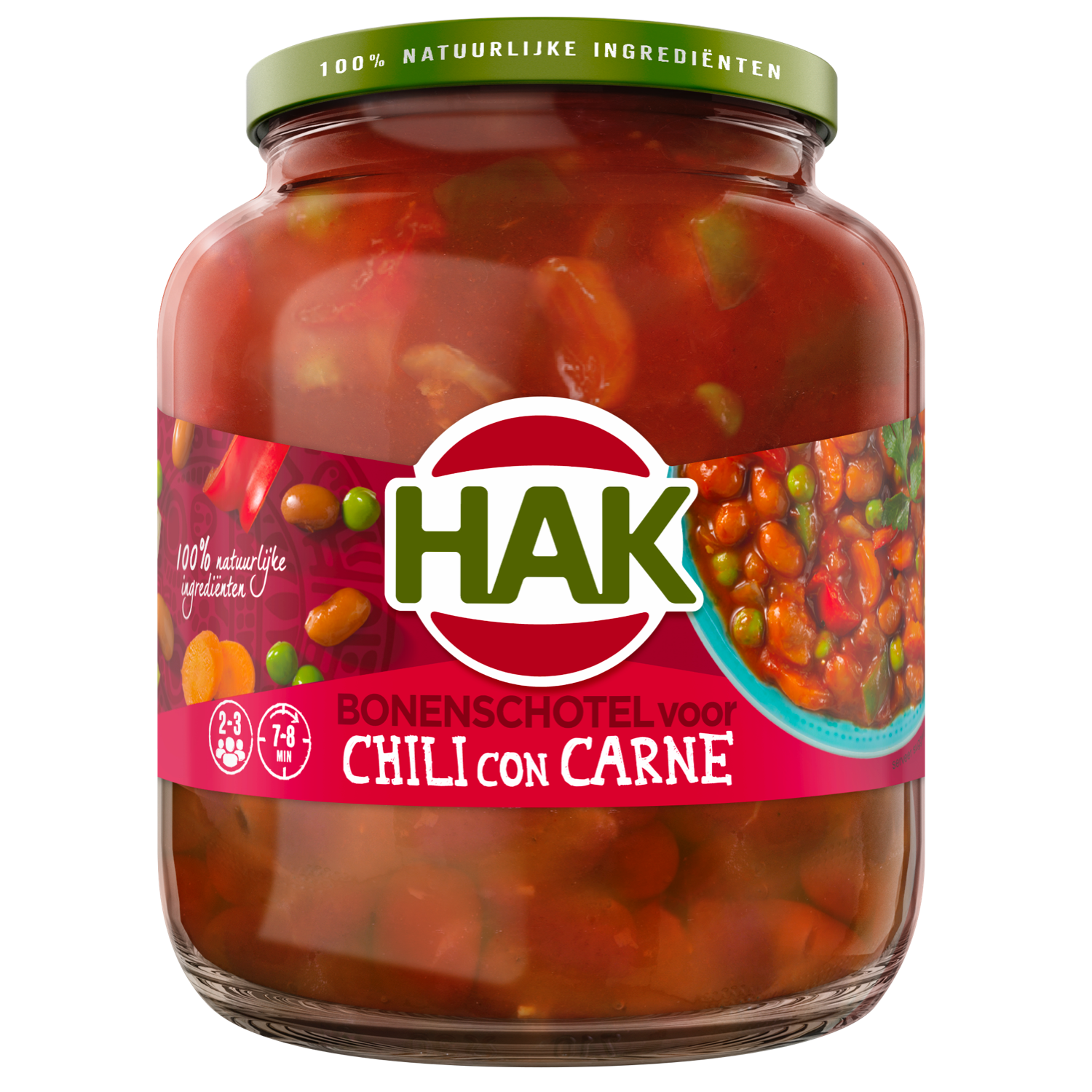 Hak Bonenschotel chili con carne