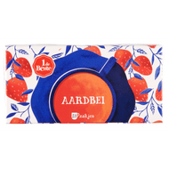 1 de Beste Vruchtenthee aardbei kop 20 zk. Foto van 1 de Beste Vruchtenthee aardbei kop 20 zk.