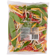 Fresh & easy Wokgroente Cambodjaanse stijl Foto van Fresh & easy Wokgroente Cambodjaanse stijl