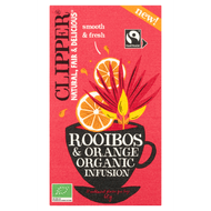 Clipper Rooibos orange 20 zakjes Foto van Clipper Rooibos orange 20 zakjes