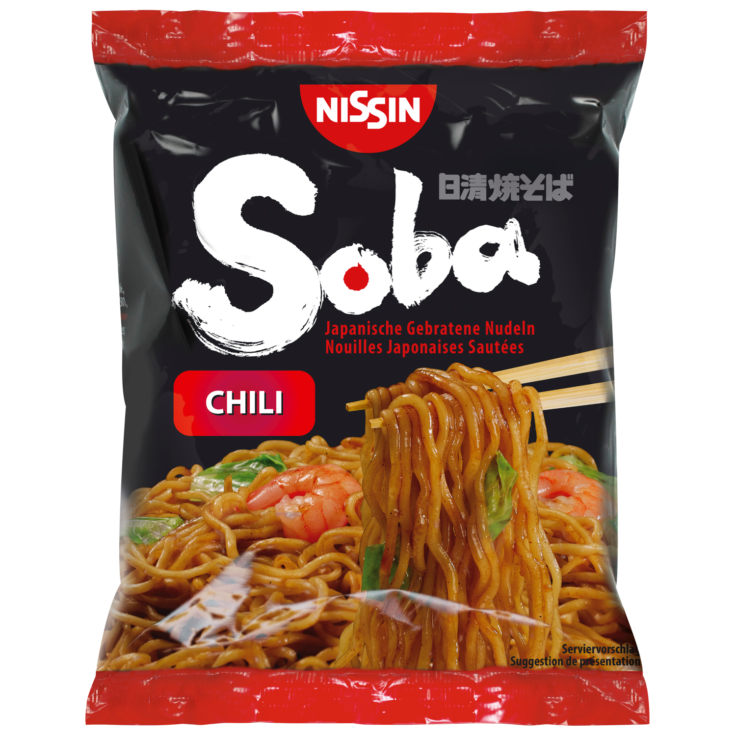 Nissin Soba noodles Chili