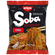Nissin Soba noodles Chili Foto van Nissin Soba noodles Chili