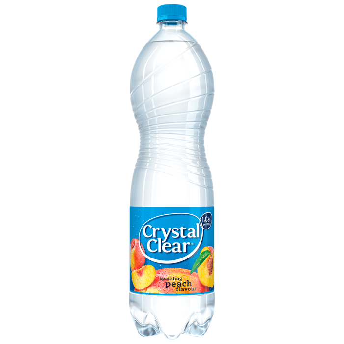 Crystal Clear Sparkling peach