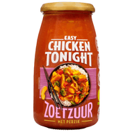 Chicken Tonight Zoetzuur-perzik Foto van Chicken Tonight Zoetzuur-perzik