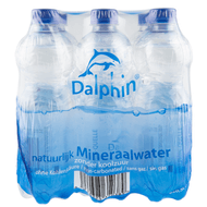 Foto van Dalphin Water koolzuurvrij blauw 9x50 cl