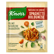 Knorr Kruidenmix natuurlijk spaghetti bolognese Foto van Knorr Kruidenmix natuurlijk spaghetti bolognese