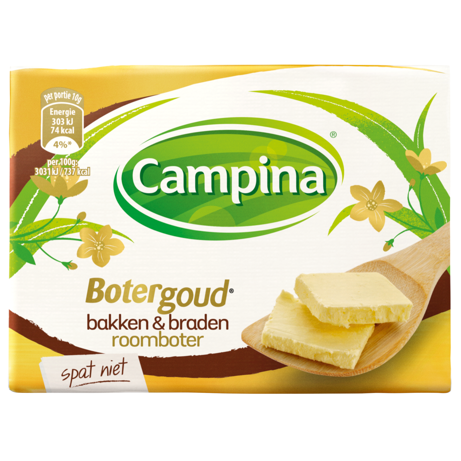Campina Botergoud roomboter voor bakken & braden