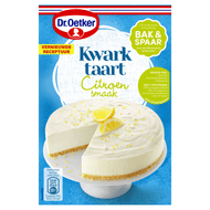 Dr. Oetker Kwarktaart citroen Foto van Dr. Oetker Kwarktaart citroen