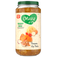 Olvarit 12+ Maanden Pompoen Kip Pasta Foto van Olvarit 12+ Maanden Pompoen Kip Pasta