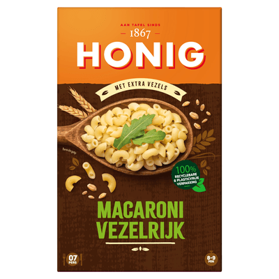 Honig Macaroni vezelrijk