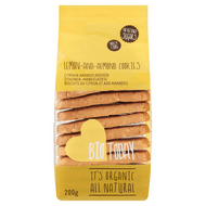 BioToday Citroen amandelkoeken Foto van BioToday Citroen amandelkoeken