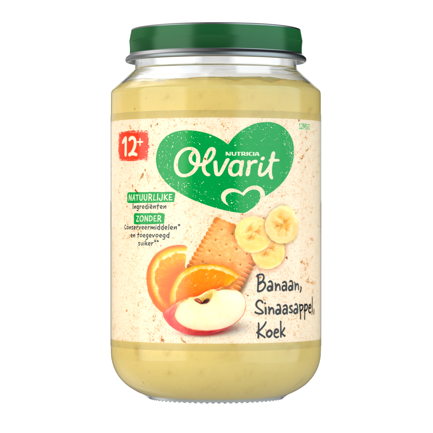 Olvarit 12+ Maanden Banaan Sinaasappel Koek