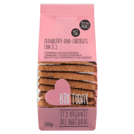 BioToday Cranberry chocoladekoeken Foto van BioToday Cranberry chocoladekoeken