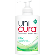 Unicura Vloeibare zeep ultra Foto van Unicura Vloeibare zeep ultra