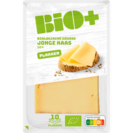 Foto van Bio+ Biologische goudse jonge kaas plakken 50+