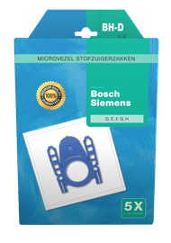 Stofzuigerzakken Bosch - Siemens Foto van Stofzuigerzakken Bosch - Siemens