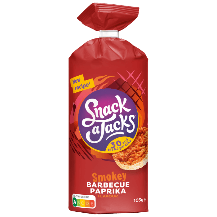 Snack a Jacks Rijstwafels bbq paprika