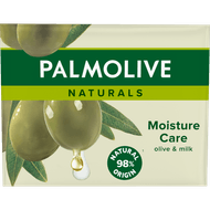 Palmolive Zeepblok naturals olijf 4 stuks Foto van Palmolive Zeepblok naturals olijf 4 stuks
