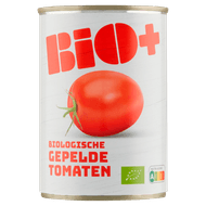 Bio+ Gepelde tomaten Foto van Bio+ Gepelde tomaten