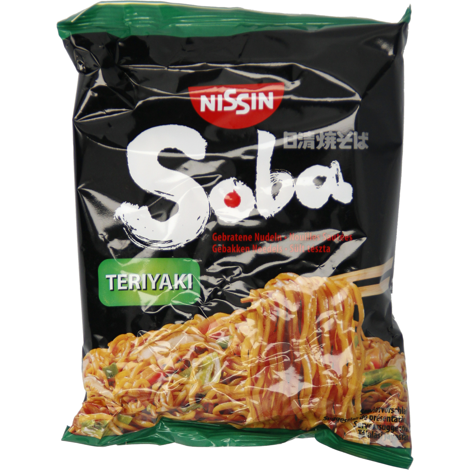 Nissin Soba noodles teriyaki