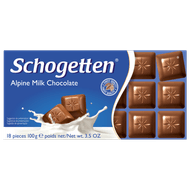 Schogetten Chocoladereep melk Foto van Schogetten Chocoladereep melk